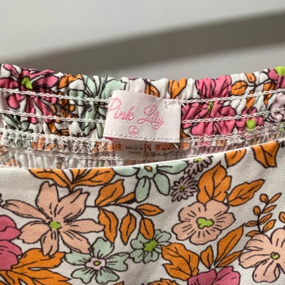 Pink Lilly Puff Sleeve Mini Dress - Picture 3 of 3